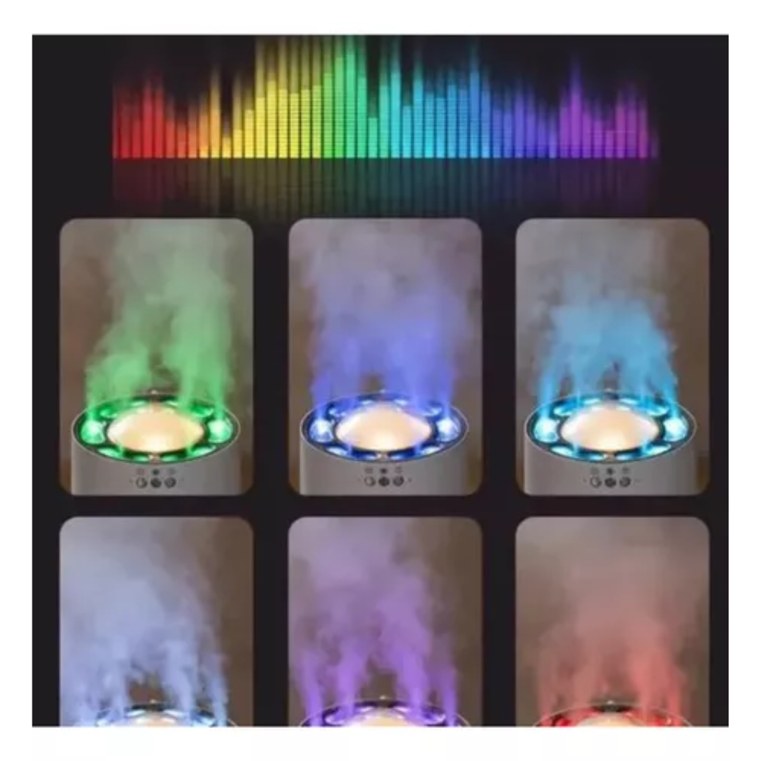 Humidificador Ritmo Musical Colores 6